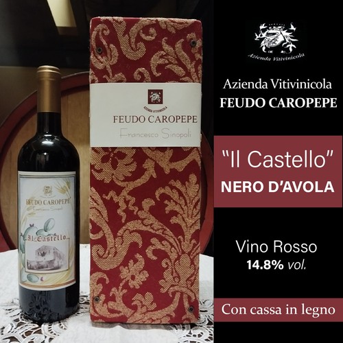 Vino rosso castello 75cl - vino,