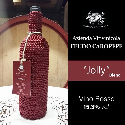 Vino rosso blend jolly 75cl - rosso,