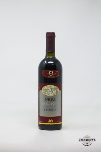 Sassella nera 1989 - nera,