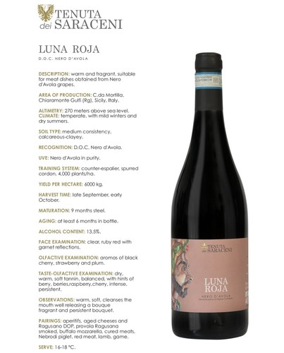 Nero avola doc sicilia - doc,